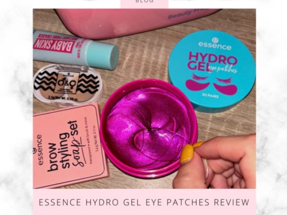 essence hydro gel eye patches review