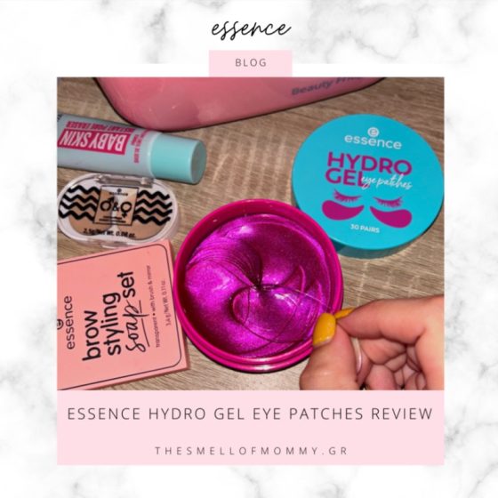 essence hydro gel eye patches review
